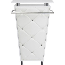 BAR LADY ROCK TROLLEY WHITE